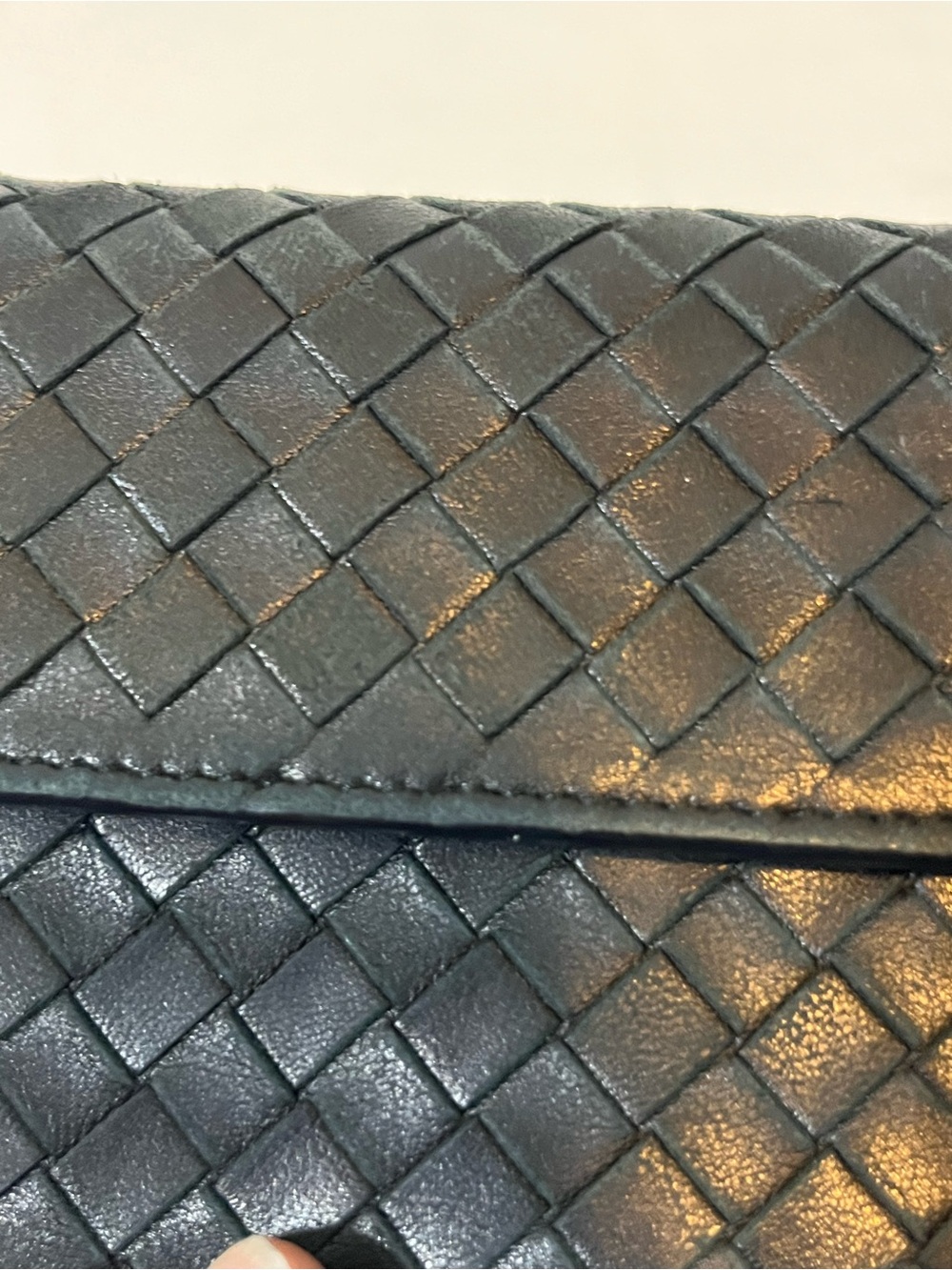 Authentic Bottega Veneta Black Intrecciato Nappa Long Flap Wallet Made in Italy - Picture 14 of 14